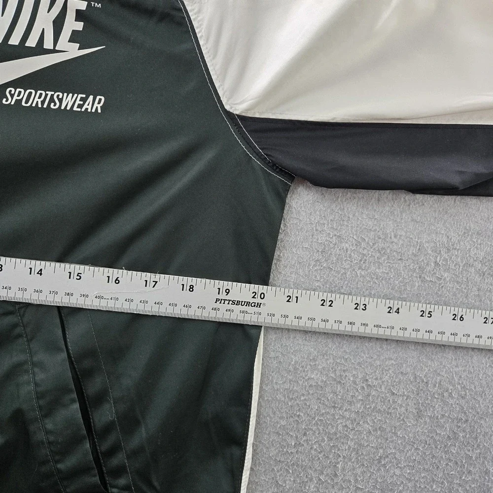 Nike Women Jacket S White Colorblock Activewear NSW Archieve Track READ